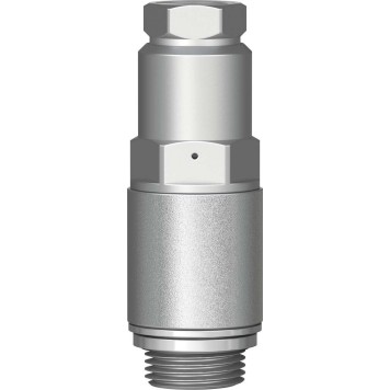 Rückschlagventil - R 1/8 BSPT auf Ø 6 mm - 20,5 mm - Stahl - Sinntec -  Zentrals, 1,74 €